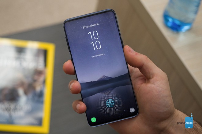 Hình dung về Galaxy S10 tràn viền, camera trước ẩn trong màn hình