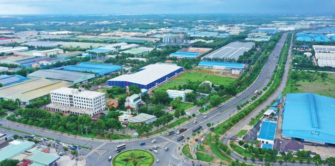 Chủ trương sáp nhập địa giới hành chính giúp mở rộng không gian phát triển bất động sản công nghiệp khu vực phía Nam. Ảnh: Lê Toàn.