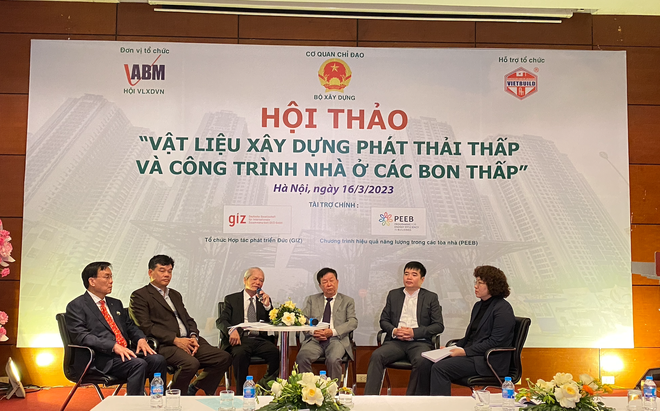 Sử dụng vật liệu xây dựng phát thải thấp, góp phần thực hiện đề án xây dựng ít nhất 1 triệu căn hộ nhà ở xã hội