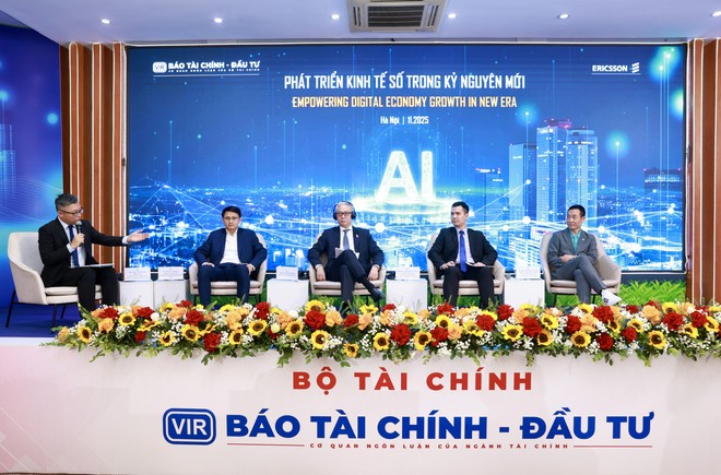 Hội thảo "Phát triển kinh tế số trong kỷ nguyên mới" do Báo Tài chính - Đầu tư tổ chức. Ảnh: Chí Cường
