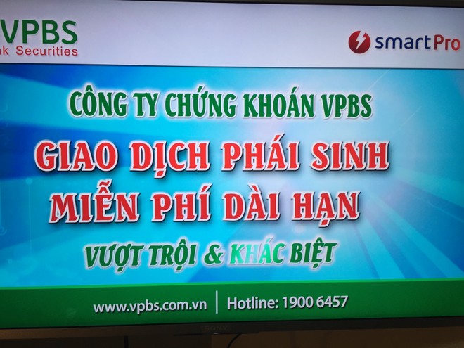 VPBS công bố miễn phí giao dịch phái sinh dài hạn