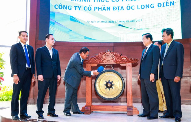 LDG tăng trần trong phiên giao dịch đầu tiên
