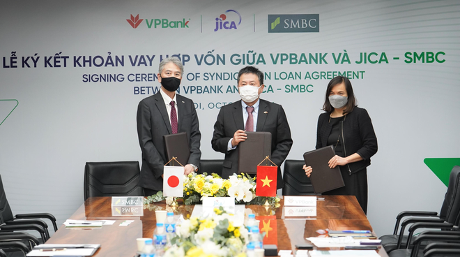 VPBank nhận gói vay hợp vốn 100 triệu USD từ JICA và SMBC