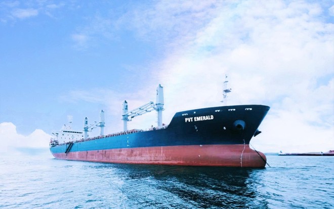 PDV vừa đón nhận tàu hàng rời PVT EMERALD có trọng tải 33.802 DWT.