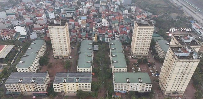 Hàng nghìn mét vuông khu nhà ở công nhân Kim Chung bị cho thuê sai