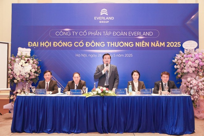 ĐHCĐ Everland (EVG): Kỳ vọng giai đoạn phát triển mới, mục tiêu lợi nhuận 2025 gấp hơn 3 lần năm ngoái
