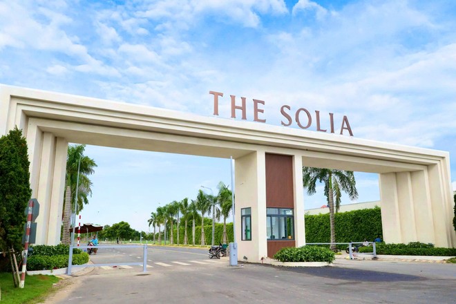 Dự án khu đô thị The Solia toạ lạc trên mặt tiền Vành đai 4 (ĐT830).