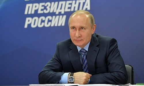 Tổng thống Nga Vladimir Putin. Ảnh: Tass.