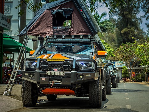 Mẫu Ford Ranger độ hơn nửa tỷ đồng tại Việt Nam.