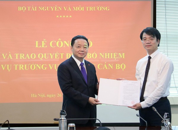 Nhân sự mới Bộ Tài nguyên và Môi trường, Bộ Khoa học và Công nghệ