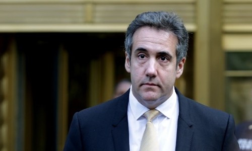 Michael Cohen tại New York ngày 22/8. Ảnh: AFP.