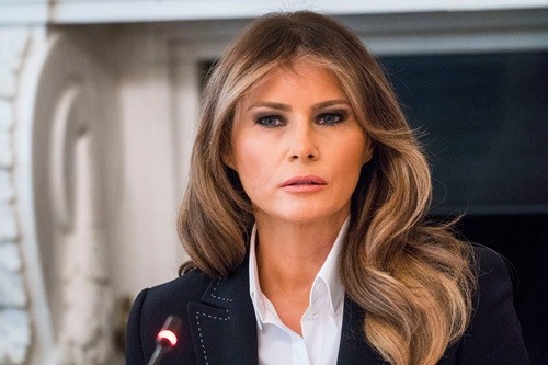 Đệ nhất phu nhân Mỹ Melania Trump. Ảnh: NY Times.