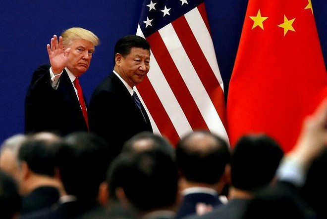 Tổng thống Mỹ Donald Trump và Chủ tịch Trung Quốc Tập Cận Bình. Ảnh: Reuters