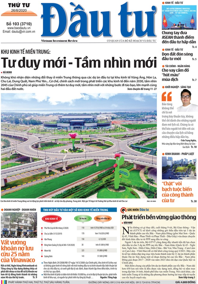 Báo Đầu tư số 103