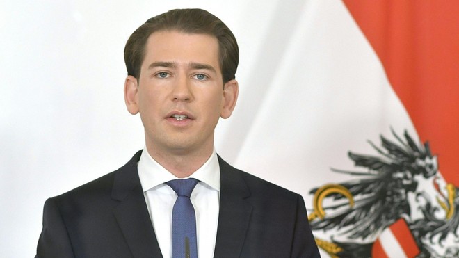 Thủ tướng Áo Sebastian Kurz (Ảnh: Axios).