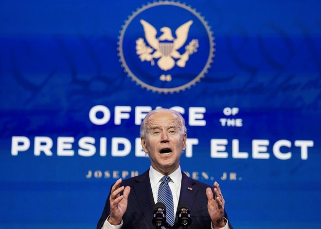 Tổng thống đắc cử Joe Biden. Nguồn: Reuters.