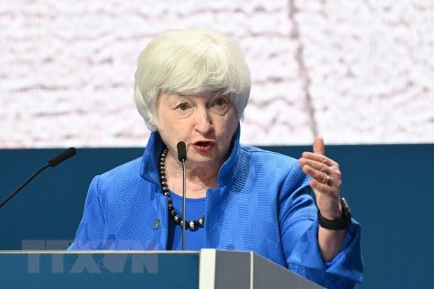 Bộ trưởng Tài chính Mỹ Janet Yellen. (Ảnh: AFP/TTXVN).