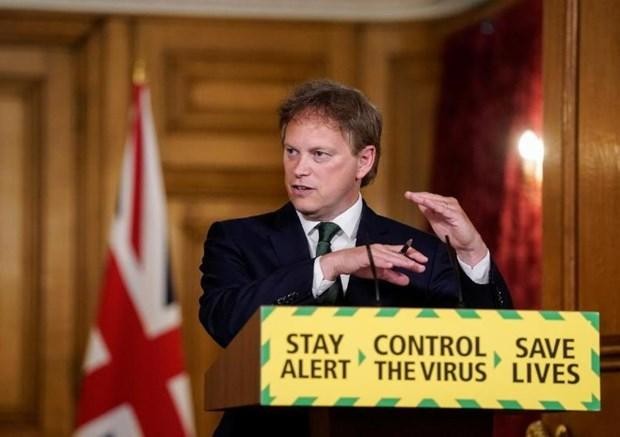 Bộ trưởng Giao thông Anh, Grant Shapps. (Nguồn: Reuters).