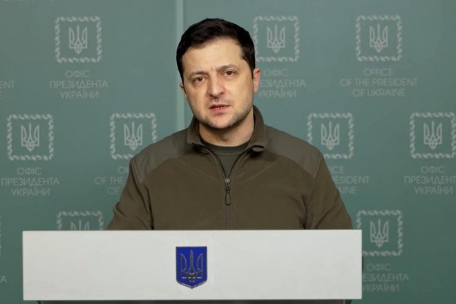 Tổng thống Ukraine Zelensky. Ảnh: EPA.