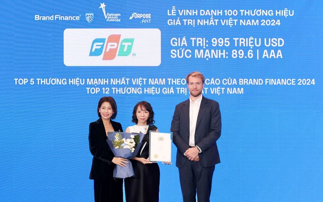 Giá trị thương hiệu FPT xấp xỉ mốc 1 tỷ USD