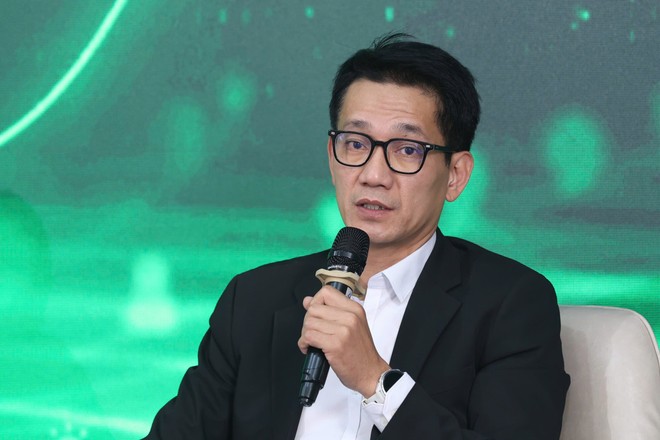 Ông Nguyễn Việt Long - Phó Tổng giám đốc, tư vấn, Công ty TNHH EY Việt Nam, tại Hội thảo “Đa dạng vốn cho phát triển bền vững” do Báo Tài chính - Đầu tư tổ chức.