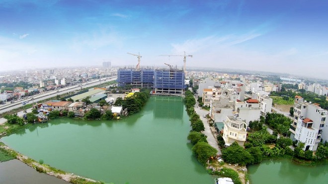 Hình ảnh thực tế Hateco Hoàng Mai