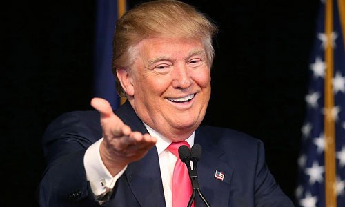 Tổng thống Mỹ Donald Trump. Ảnh:AP.