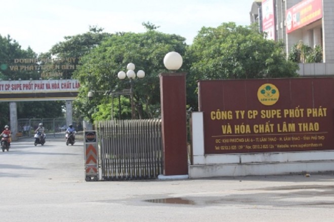 Supe Phốt phát và Hóa chất Lâm Thao (LAS), 6 tháng đầu năm lỗ 13 tỷ đồng