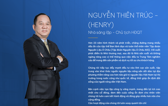 Ông Nguyễn Thiên Trúc, người sáng lập Asia Group