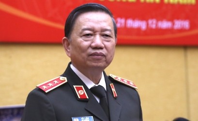 Bộ trưởng Bộ Công an Tô Lâm 