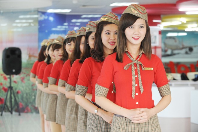 Ngày 20/5, Vietjet tổ chức Ngày hội tuyển dụng tiếp viên