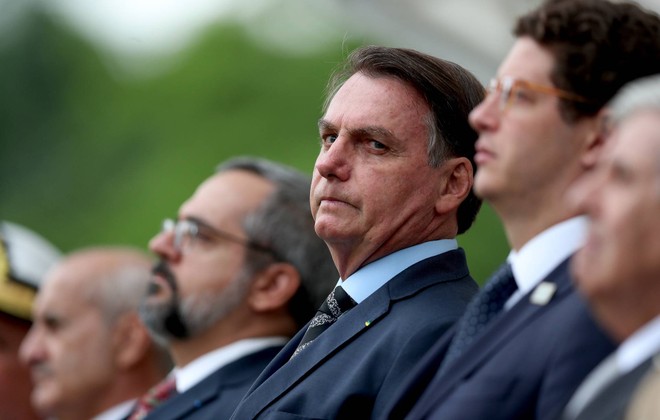 Tổng thống Brazil Jair Bolsonaru. Ảnh: EPA-EFE.