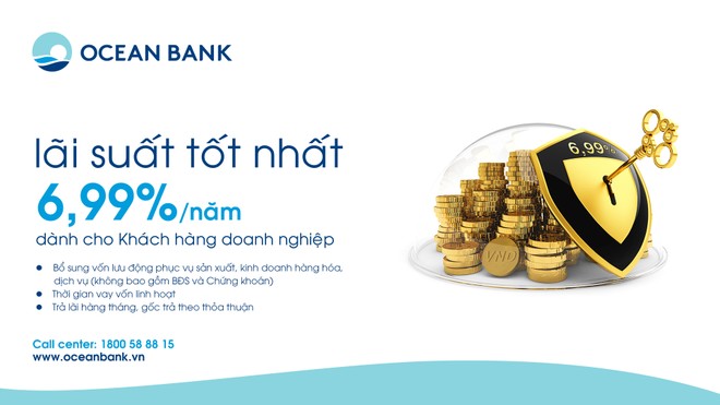 OceanBank triển khai gói tín dụng 1.000 tỷ đồng lãi suất tốt nhất 6,99%/năm