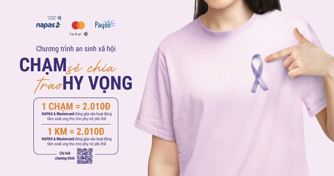 Napas, Mastercard, Payoo tổ chức chương trình an sinh xã hội “Chạm sẻ chia, Trao hy vọng” năm thứ ba