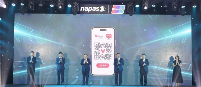 Các đại biểu chính thức kết nối thanh toán xuyên biên giới qua mã QR giữa Việt Nam và Trung Quốc