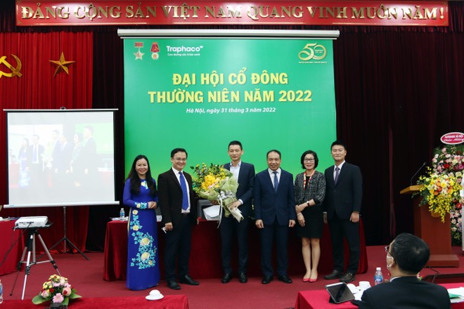 ĐHĐCĐ thường niên 2022 của Traphaco diễn ra sáng 31/3/2022