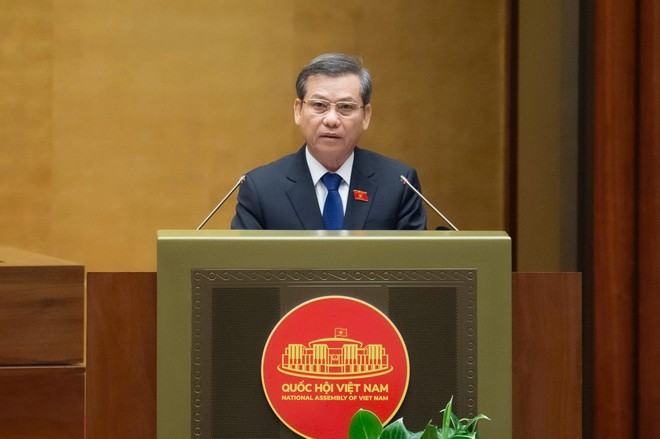 Chánh án Toà án nhân dân Tối cao Lê Minh Trí (Ảnh: quochoi.vn)