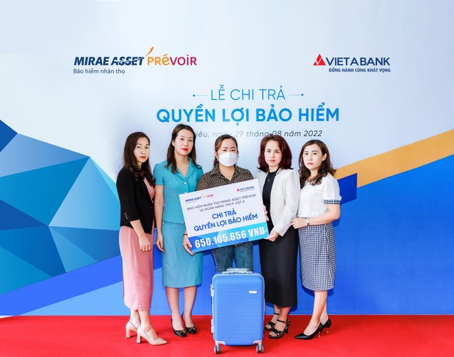 Mirae Asset Prévoir chi trả hơn 1,4 tỷ đồng quyền lợi bảo hiểm cho khách hàng