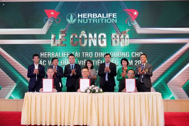 Herbalife Việt Nam tài trợ sản phẩm dinh dưỡng cho các Vận Động Viên Việt Nam trong năm 2023