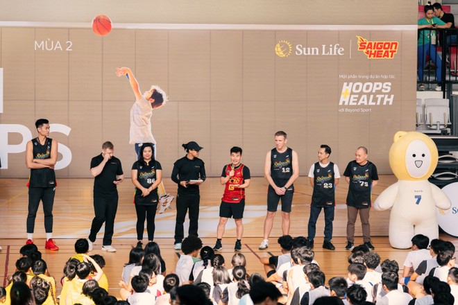 Sun Life tổ chức thành công mùa hai - ngày hội bóng rổ High Hoops bật cao sức trẻ