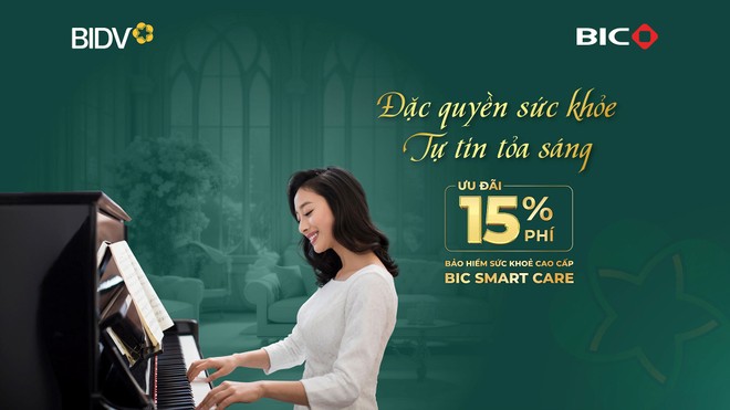 Ưu đãi 15% phí bảo hiểm sức khỏe cao cấp BIC Smart Care mừng Quốc tế Phụ nữ