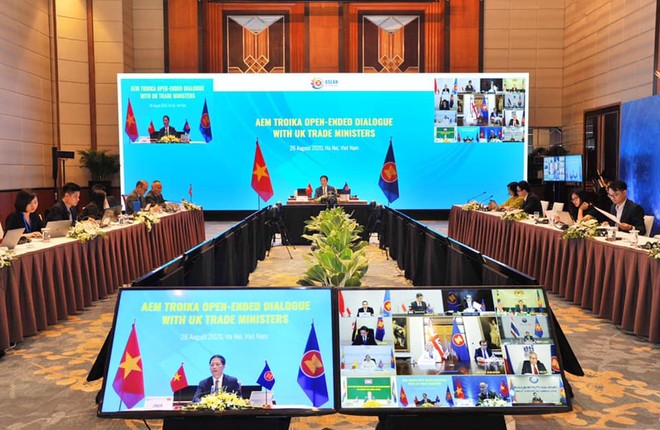 ASEAN và Anh đối thoại thúc đẩy hợp tác kinh tế và thương mại đa phương 