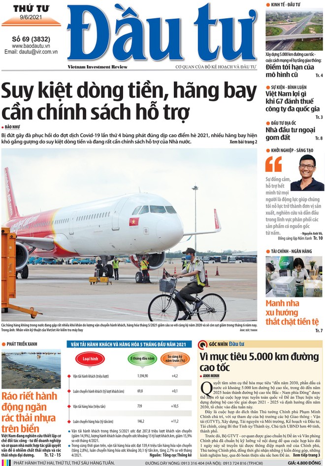 Báo Đầu tư số 69