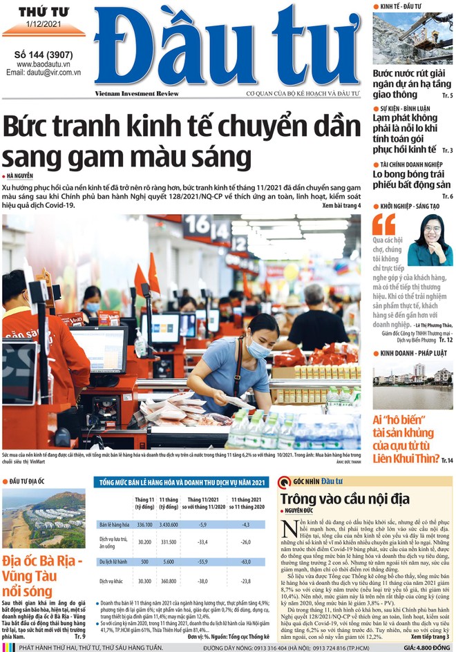 Báo Đầu tư số 144
