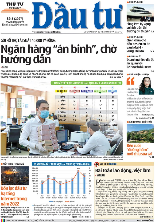 Báo Đầu tư số 8