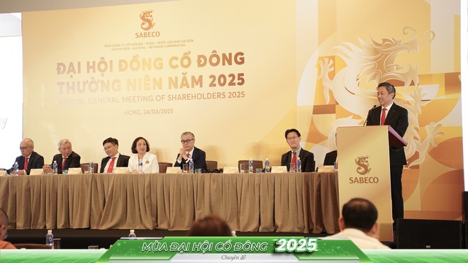 ĐHĐCĐ Sabeco (SAB): Tiếp tục kế hoạch tăng trưởng trong năm 2025 và hé lộ bốn định hướng phát triển bền vững