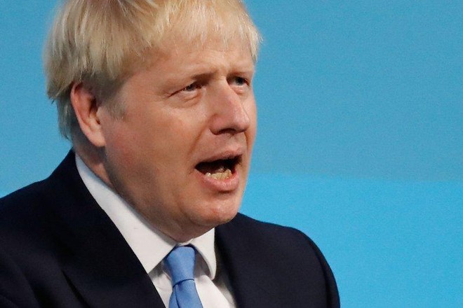 Thủ tướng Anh Boris Johnson. Ảnh: AFP