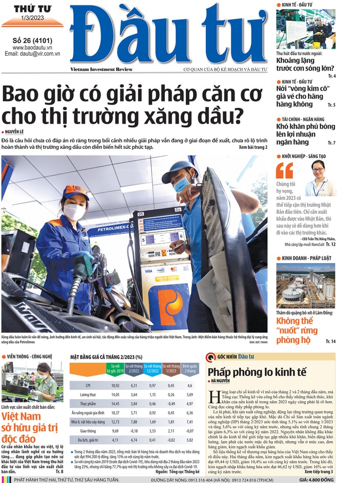 Báo Đầu tư số 26
