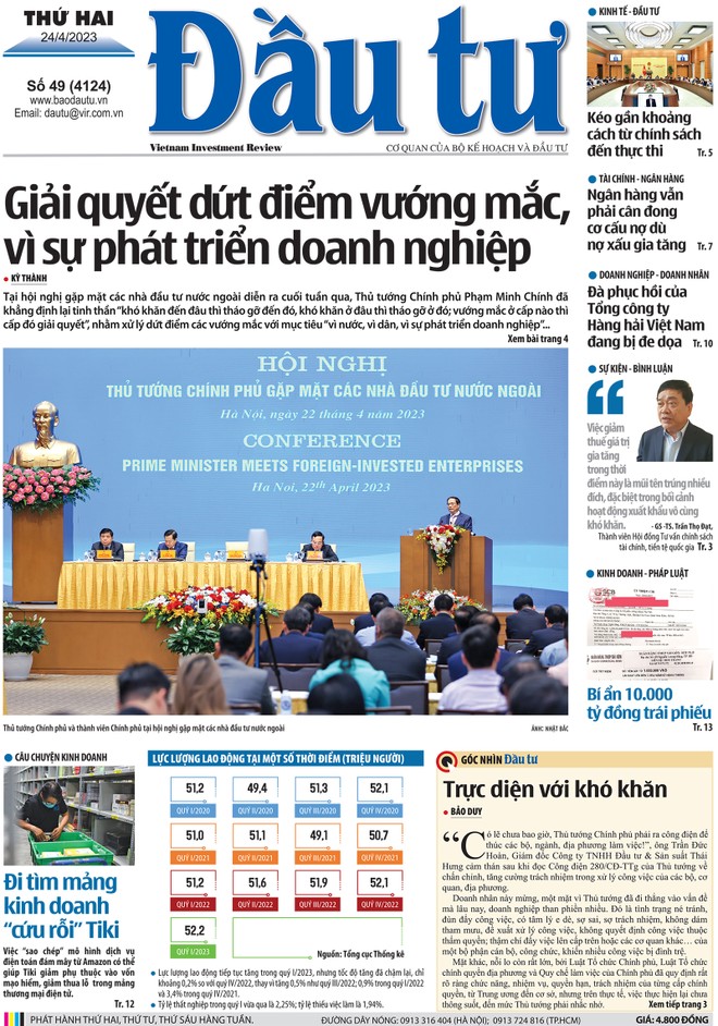 Báo Đầu tư số 49