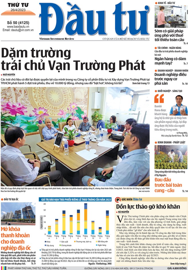 Báo Đầu tư số 50